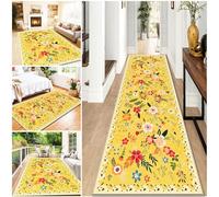 Carpet Runner for Hallway Non Slip Long Kitchen Runner Rug 110 x 280 cm Washable Hallway Hall Runner Heavy-Duty Absorbent Area Rugs Door Mats Heavy-Duty Absorbent Area Rugs Door Mats Runner Rug