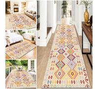 Carpet Runner for Hallway Non Slip Long Kitchen Runner Rug 110 x 280 cm Washable Hallway Hall Runner Heavy-Duty Absorbent Area Rugs Door Mats Heavy-Duty Absorbent Area Rugs Door Mats Runner Rug