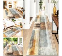 Carpet Runner for Hallway Non Slip Long Kitchen Runner Rug 110 x 280 cm Washable Hallway Hall Runner Heavy-Duty Absorbent Area Rugs Door Mats Heavy-Duty Absorbent Area Rugs Door Mats Runner Rug
