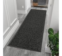 Carpet Runner for Hallway Non Slip Rubber Backed | Heavy Duty Dirt Trapper Runner Rug | Water Absorbent Low Pile Floor Mat for Kitchen, Entryway, Corridor, Laundry Room | Easy Clean Hall Runner