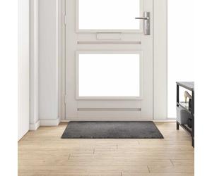 Carpet Runner Grey 100x100 cm 100% PP Tuft Non-Slip Indoor Plush Soundproof