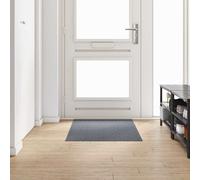 Carpet Runner Grey Fabric 80x150 cm Non-Slip Needle-Felt Indoor Hallway Rug Soft