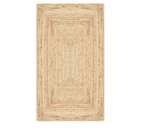 Carpet Runner Kitchen Carpet Hall Balcony Natural Beige Cotton 140cm Living Room