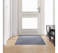 Carpet Runner Light Grey 100 x 100 cm Fabric