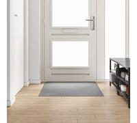 Carpet Runner Light Grey 150x100 cm Polypropylene Non-Slip Indoor Rug Modern Mat