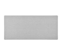 Carpet runner Light Grey 50x100 cm 100% Polypropylene Non-Slip Indoor Rug Soft.