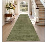 Carpet Runner Rugs for Hallway Long Non Slip 90 x 100 cm Green Washable Kitchen Runner Rugs for Hallway Absorbent Area Rugs Carpet Floor Mat Hallway Runner Rug for Entryway Laundry Bedside Corridor