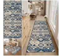 Carpet Runners for Hallway Non Slip Long, Washable Area Runner Rug, Kitchen Runner, Thickened Living Room Carpet, 50 x 120 cm Indoor corridor Carpet Indoor Bathroom Mat for Bedroom Entryway Laundry