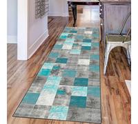 Carpet Runners for Hallways 40 x 120 cm Kitchen Runner Rug Non Slip Washable Very Long Hallway Hall Runner Narrow Rugs Area Rug Runner Floor Carpet Runner for Corrido Bedroom Laundry Room Door Mats