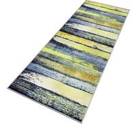 Carpet Runners for Hallways Kitchen Laundry Entryway Non-Slip 100X300CM Washable Yellow-Green Blue Runners Rugs Area Rugs for Floor Door Mat Runner for Hallway Entryway Bedroom Kitchen Laundry Room