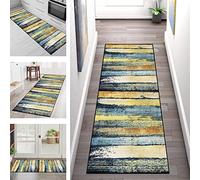Carpet Runners for Hallways Long Non-Slip Washable Multicolour 60X180CM Runner Rug Hallway Kitchen Hall Bedroom Living Room, Modern Doormat Rug Corridor Anti-slip Indoor Floor Mat Width 40cm - 120cm
