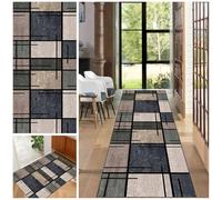 Carpet Runners for Hallways, Non Slip Carpet Runner Absorbent Carpet Floor Mat, Long Hallway Hall Runner Narrow Rugs Area Rug 50 x 180 cm Runner Rug for Hallway Machine Washable Kitchen Runner Rug