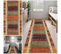 Carpet Runners for Hallways Non Slip Long 40 x 250 cm Heavy Duty Narrow Rug | Dirt Trapper, Water Absorbent Runner Mat, Washable Rugs, Carpet for Hallway Kitchen Living Room