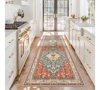 Carpet Runners for Hallways Non Slip Long 40 x 400 cm Kitchen Carpet Washable Runner Rug Hallway Hall Runners Absorbent Door Mats Indoor Narrow Rugs Decor for Entrance Bedroom Living Room Bathroom
