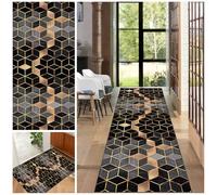 Carpet Runners for Hallways Non Slip, Narrow Hall Runner, Hallway Entryway Runner Rugs, Long kitchen Runners Washable Floor Runner Rug for Kitchen Hallway Entryway Laundry Room 120 x 160 cm