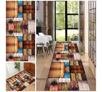 Carpet Runners for Hallways Non Slip, Narrow Hall Runner, Hallway Entryway Runner Rugs, Long kitchen Runners Washable Floor Runner Rug for Kitchen Hallway Entryway Laundry Room 120 x 160 cm