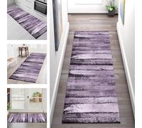 Carpet Runners for Hallways Non Slip Washable Runner Rugs Long Polyester Doormat 40X150CM Kitchen Runner Hallway Dark Purple Abstract Area Rug Runners Bedroom Living Room Floor Mat Width 40-120cm