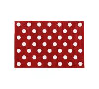 Carpet Runners Playmat - Red with White Polka Dot