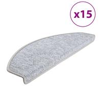 vidaXL Stair Mats 30 pcs Dark Grey 65x24x4 cm stair rug stair protector