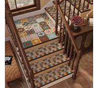 Carpet Stair Treads, Indoor Non-Slip Stair Runner Carpet, Self-Adhesive Stair Pads For Elders And Dogs,D,2pcs 26 * 90cm