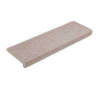 vidaXL Stair Mats 30 pcs 65x21x4 cm Dark Grey Rectangular Edge