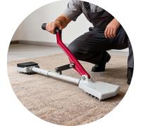 Carpet Stretcher Manual Adjustable Knee Kicker with Non-Slip Handle, Cutters, Carpet Installation Tool Kit for Easy Flooring Projects