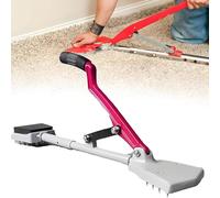 Carpet Stretcher Tool with Soft Rubber Handle and Grippers, Manual Adjustable, Essential Fitting Tool for DIY Flooring Projects