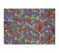 Carpet Studio Big City Play Mat 140x200cm, Non Slip Kids Rug, Road Mat Car, Boys & Girls, Bedroom Rug Children, Washable