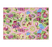 Carpet Studio Car Play Mat for Children 140x200cm, Non Slip Kids Rug, Road Mat Cars, Boys & Girls, Bedroom Accessories, 30°C Washable - Sweet Town