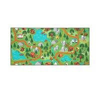 Carpet Studio Hiking Play Mat 95x200cm, Non Slip Kids Rug, Road Mat Car, Boys & Girls, Bedroom Rug Children, Washable