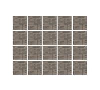 Carpet Tiles 20Pcs Commercial Self Adhesive Carpet Tile Square Floor Washable Mats for Office Home Bedroom Livingroom 20x20