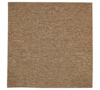 Carpet Tiles - 5 SQM, 20 Tiles in Beige (Polypropylene, Glue Down, Bitumen Backing)