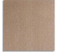 Carpet Tiles 50x50 cm 20 Pack 5 Square Meters for Home Office Living Room Bedroom Commercial Floor (Beige)