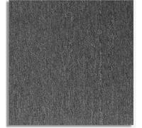 Carpet Tiles 50x50 cm 20 Pack 5 Square Meters for Home Office Living Room Bedroom Commercial Floor (Dark Grey)