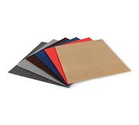 Carpet Tiles 'Scene' Self-Adhesive 40 x 40 cm (25 Tiles - 4 m²) Non-Slip Back, Anti-Static Budget Carpet Tiles, Flooring for Office, Commercial and Home (Brown)