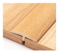 Carpet-to-Floor Transition Strip, Self-Adhesive Floor Edge Trim, PVC Door Threshold Cover Plate, Suitable for Floor Dividers with Threshold Heights Below 5mm, Length 0.9m(F)