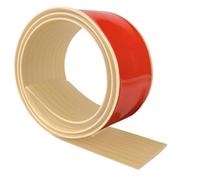 Carpet to Tile Floor Transition Strip Self Adhesive Wear-Resistant Edging Trim Wood Grain Household for Thick Rugs & Mats(Maple Wood Grain)