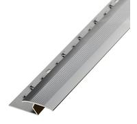 Carpet To Wood Or Tile Laminate Joining Strip - Floor Transition Edge Trim Metal Door Bar Easy-Fit Threshold Cover Strips(Gray,B)