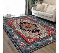 carpet tribal texture Easy to edit change few Area Rugs Living Room Large 160x230 cm Washable Vintage Soft Rug Modern Non Slip Floor Carpet Mat for Bedroom Kitchen Dining Room
