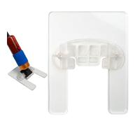 Carpet Trimmer Guide | Base within reach of Carpet to Carpet Shirring Machine Base Acrylic | Clear No Trimmer Included Home Use Hotel Make Craft