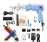 Carpet Tufting Gun Starter Kit - 2-in-1 Loop Pile Gun, High Speed 5-40 Needles/Second, Ideal for Tufting Enthusiasts