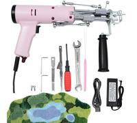 Carpet Tufting Machine,Tufting Machine,Electric Cutting & Loop Starter Kit with Rotary Handle | Carpet Making Kit, Carpet Supplies For Studios