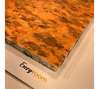 Carpet Underlay Every Room 8mm Orange (15 Sqm) 1.37M(Width) X 11M(Length)