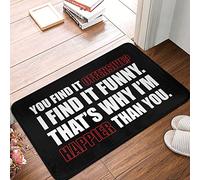 Carpet You Find It Offensive I Find It/Welcome Indoor Non Slip Kiwi