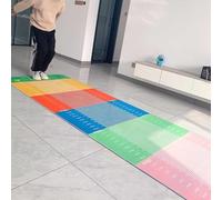 Carpeted Long Jump Mat Measurement Tool, Indoor Floor Mat For Jumping Measuring, Long Jump Test Rug Pad, Jump Training Equipment Carpet,Adult