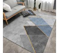 carpets and rugs Blue carpet, anti-mite, moisture-proof, washable and warm carpetcarpets for living room sale large,blue,120x160cm