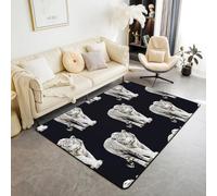 Carpets Animal Tiger 3D Print For Living Room Antiskid Bedroom Kids Play Area Rug Child Crawl Floor Mat 50 X 80 Cm - Polyester Soft Touch Easy Clean, Stain Resistant -7546625564511