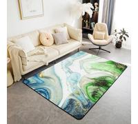 Carpets For Teen Boy Gril Kids 3D Abstract Marble Texture Print Bed Rugs Bedroom Living Room Decorations Floor Indoor Area Rugs Non-Slip Pads - Polyester Material - Easy Clean 120 X 160-135757337415