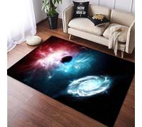 Carpets Galaxy Planet Dream Starry Sky Landscape 3D Print For Living Room Antiskid Bedroom Kids Play Area Rug Child Crawl Floor Mat 100 X 150 Cm - Polyester Soft Touch Easy Clean, Stain -68407944640