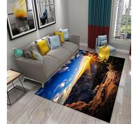 Carpets Sunrise Colorful Clouds Landscape 3D Print For Living Room Antiskid Bedroom Kids Play Area Rug Child Crawl Floor Mat 60 X 120 Cm - Polyester Soft Touch Easy Clean, Stain Resist -2047208516194